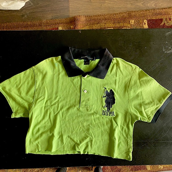 Cropped Polo T-shirt - Picture 1 of 4